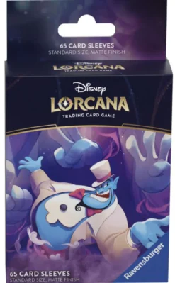 lorcana - azurite sea - genio - 65 bustine protettive