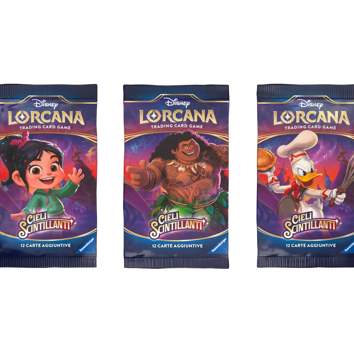 lorcana - cieli scintillanti - bustina singola 12 carte (ita)