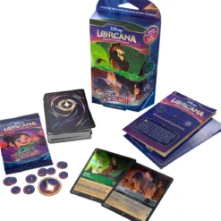 lorcana - cieli scintillanti - smeraldo & acciaio - starter deck (ita)
