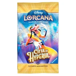 lorcana - città di hyperia - bustina singola 12 carte (ita)