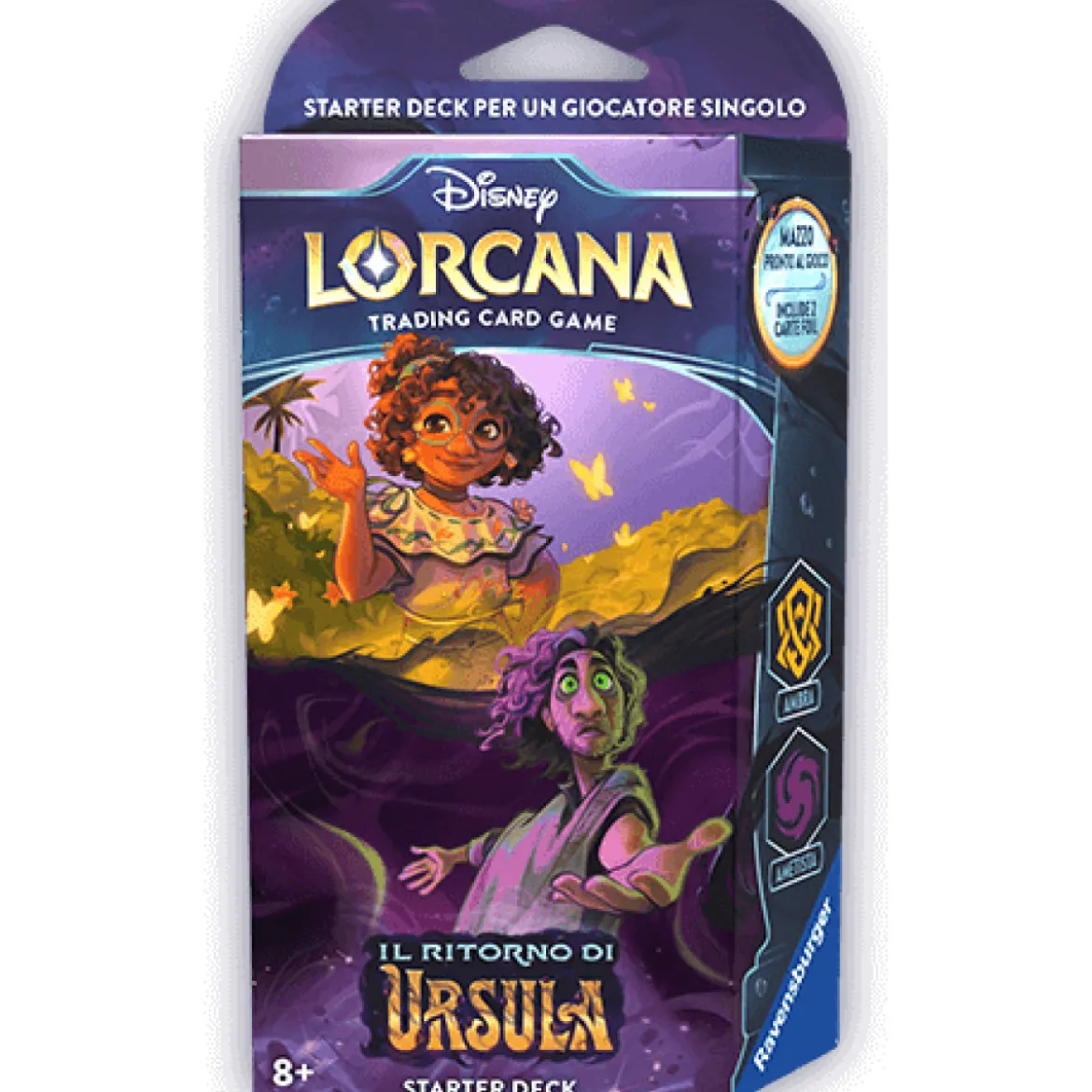 lorcana - il ritorno di ursula - ametista & ambra - starter deck (ita)