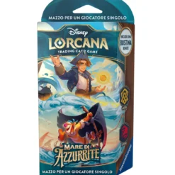 lorcana - mare di azzurrite - ambra & rubino - starter deck (ita)