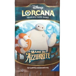 lorcana - mare di azzurrite - bustina singola 12 carte (ita)