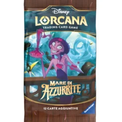 lorcana - mare di azzurrite - bustina singola 12 carte (ita)