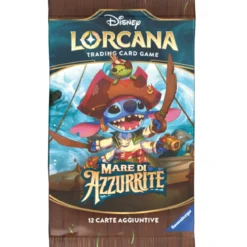 lorcana - mare di azzurrite - bustina singola 12 carte (ita)