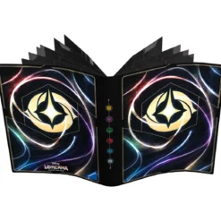 lorcana - shimmering skies - cardback album 14 pagine 9 tasche
