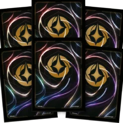 lorcana - shimmering skies - cardback 65 card sleeves