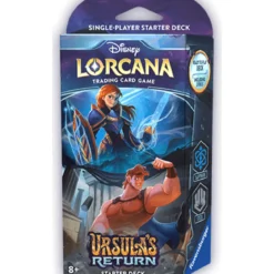 lorcana - ursula's return - zaffiro & acciaio - starter deck (eng)