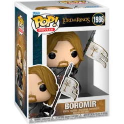 lord of the rings - boromir 9cm - funko pop! 1986