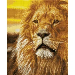 lord of the serengeti - diamond dotz squares dq9.002 35x45cm