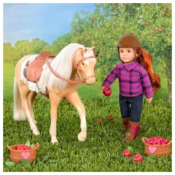 lori - saddle up horse set