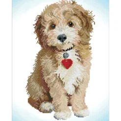 lovely boy - diamond dotz intermediate dd6.007 32x42cm