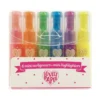 lovely paper - 6 mini evidenziatori fluo