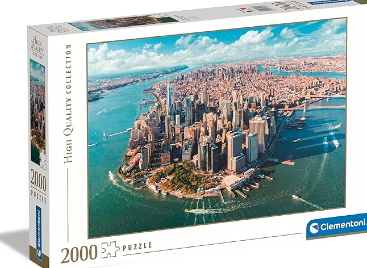 lower manhattan new york - puzzle 2000 pezzi