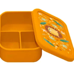 lunch box in silicone - leone
