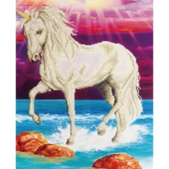 magical unicorn - diamond dotz intermediate dd12.005 51x77cm
