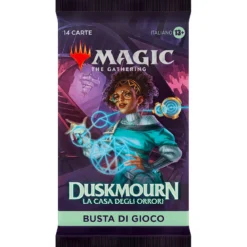 magic the gathering - duskmourn: la casa degli orrori - busta di gioco 14 carte (ita)
