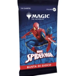 magic the gathering - marvel’s spider-man - bustina di gioco - busta singola 14 carte (ita)