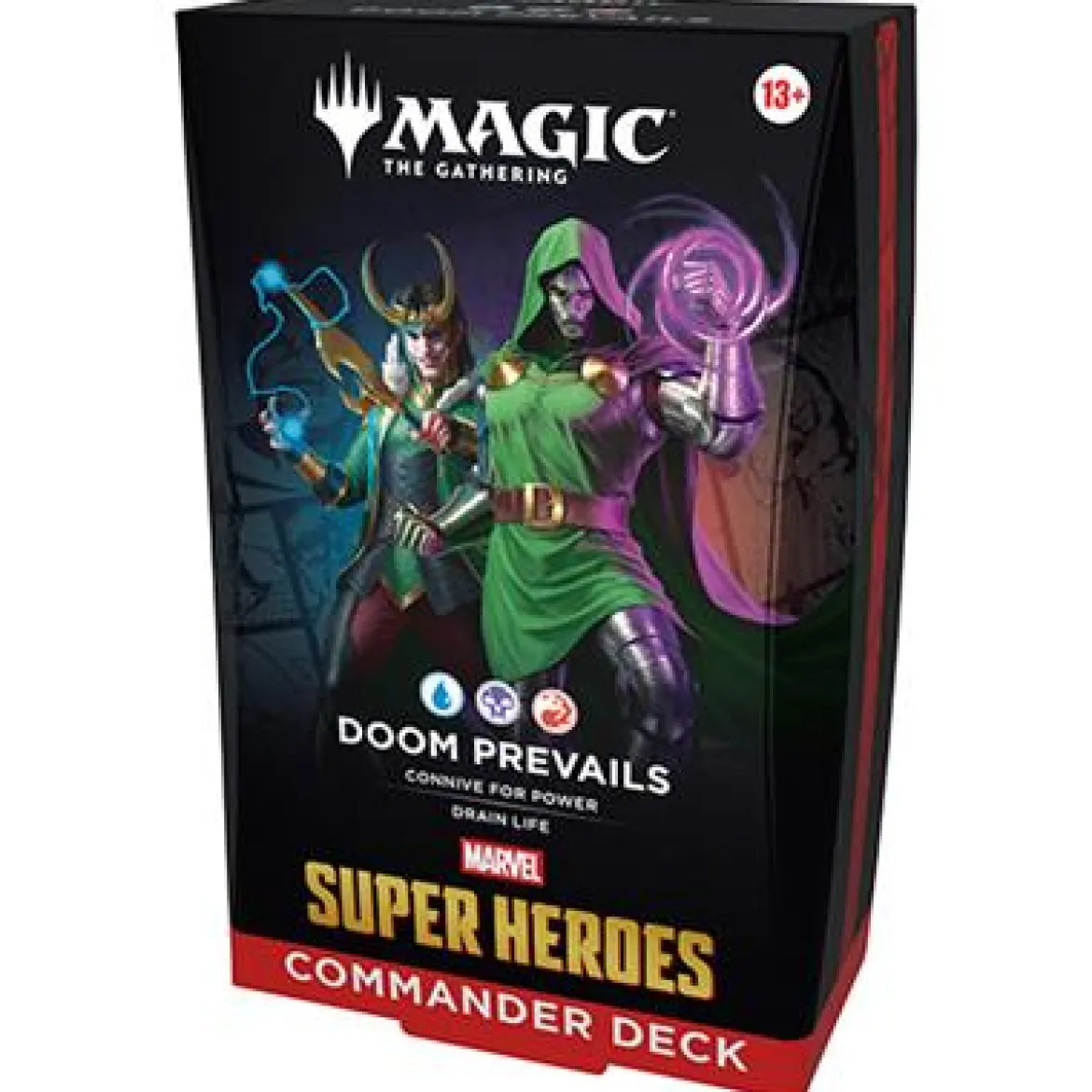 magic the gathering - marvel super heroes - mazzo commander - doom prevails (eng)
