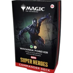 magic the gathering - marvel super heroes - mazzo commander - wakanda forever (eng)