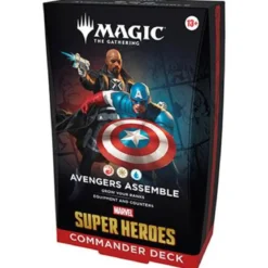 magic the gathering - marvel super heroes - mazzo commander - avengers assemble (eng)