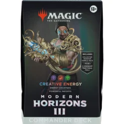 magic the gathering - modern horizons 3 - creative energy - mazzo commander (eng)