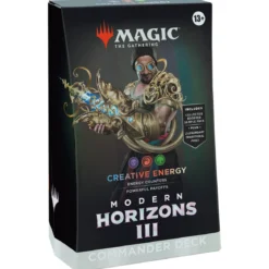 magic the gathering - modern horizons 3 - creative energy - mazzo commander (eng)