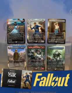 magic the gathering - secret lair - fallout vault 33r - non foil (eng)
