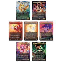 magic the gathering - secret lair - sonic: friends and foes - non foil (eng)
