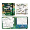magic water pen and cards - dino