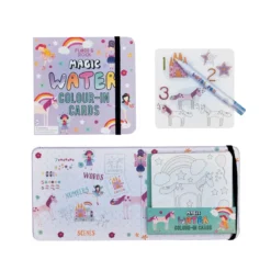 magic water pen and cards - fairy unicorn