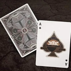 mandalorian - mazzo di carte - poker e ramino