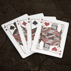 mandalorian - mazzo di carte - poker e ramino