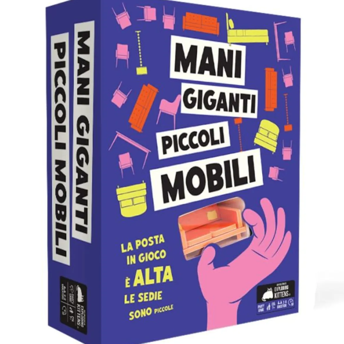 mani giganti piccoli mobili