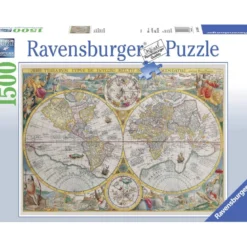 mappamondo storico - puzzle 1500 pezzi