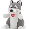 marionetta husky - peluche 25cm
