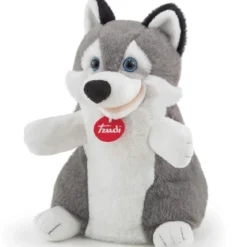 marionetta husky - peluche 25cm