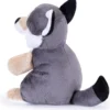 marionetta lupo - peluche 25cm