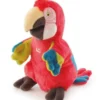 marionetta pappagallo - peluche 25cm