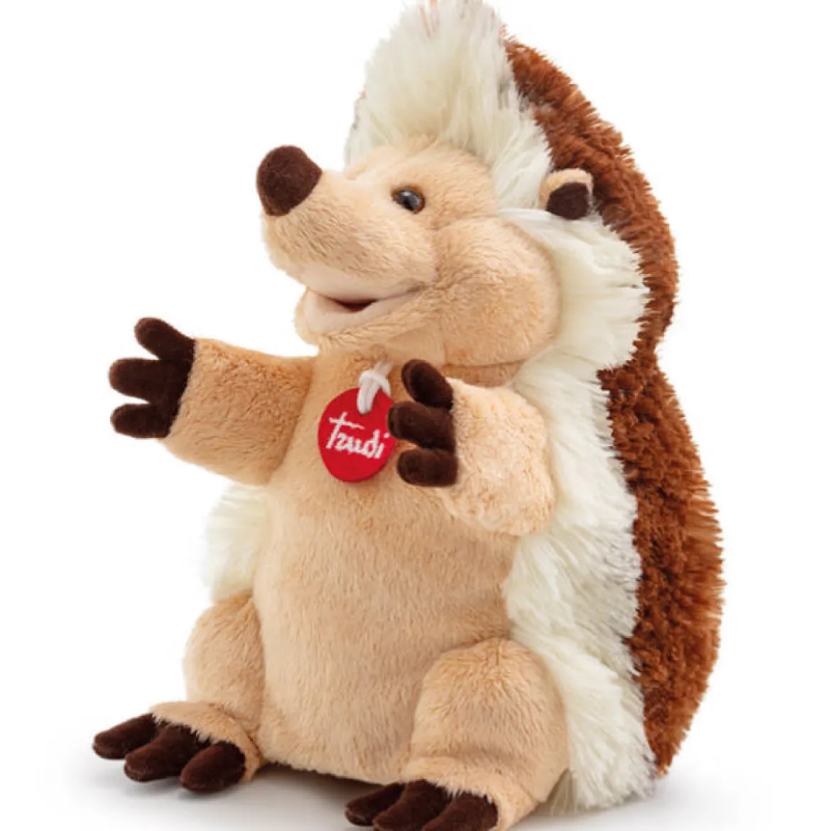 marionetta riccio - peluche 25cm