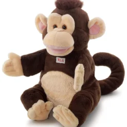 marionetta scimmia - peluche 25cm