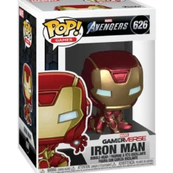 marvel: avengers - gamer verse - iron man 9cm - funko pop 626