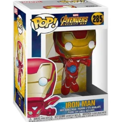 marvel avengers infinity war - iron man 9cm - funko pop 285