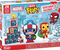 marvel - bitty pop calendario dell'avvento 24 giorni