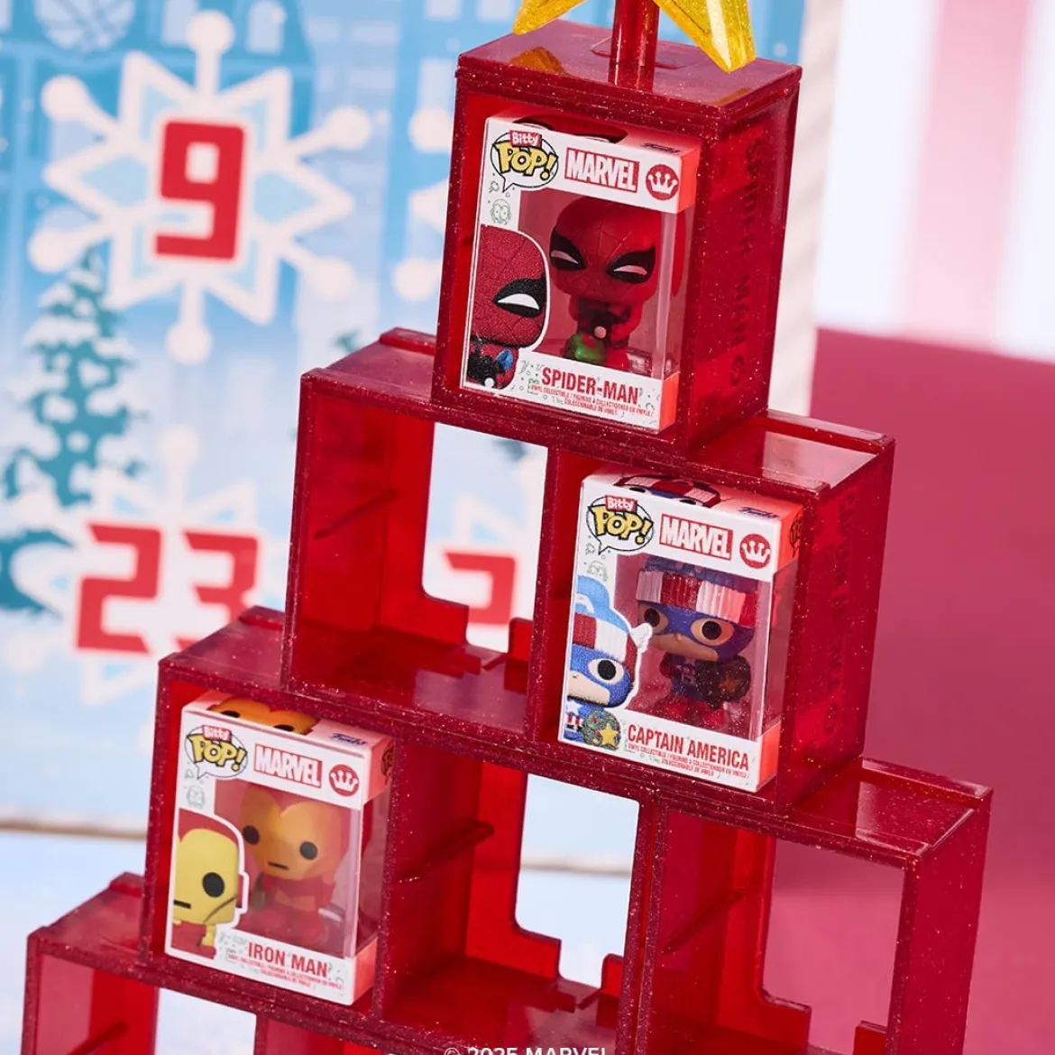 marvel - bitty pop calendario dell'avvento 24 giorni