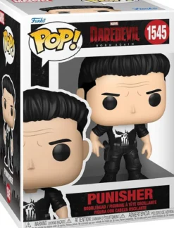 marvel: daredevil born again - punisher 9cm - funko pop! 1545