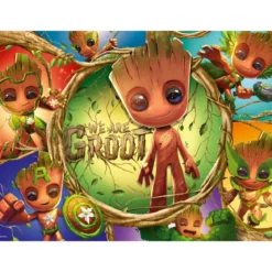 marvel: groot - puzzle 100 pezzi xxl