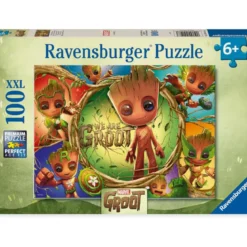 marvel: groot - puzzle 100 pezzi xxl