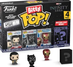 marvel - infinity saga 4 pack 3cm - funko pop bitty