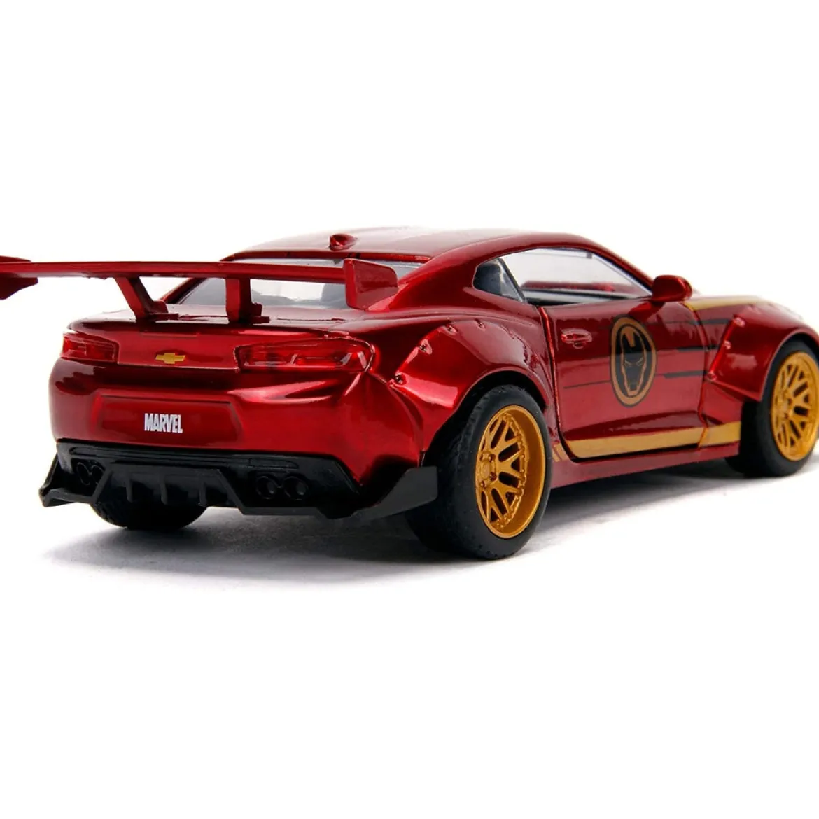 marvel iron man chevy camaro ss del 2016 - 1:32 die-cast